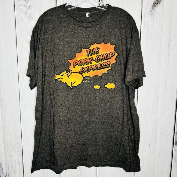 Pork Chop Express Shirt Sz XL Big Trouble in Little China John Carpenter Movie - Picture 1 of 6